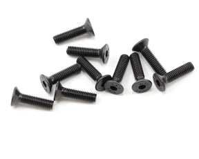 ProTek RC 3x12mm "High Strength" Flat Head Screws (10) - PTK-H-2204 - PTK-H-2204