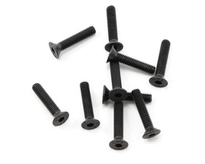 ProTek RC 3x15mm "High Strength" Flat Head Screws (10) - PTK-H-2206 - PTK-H-2206