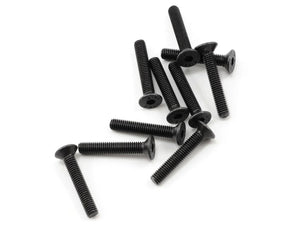 ProTek RC 3x18mm "High Strength" Flat Head Screws (10) - PTK-H-2208 - PTK-H-2208