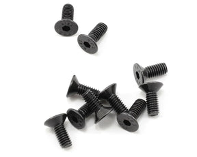 ProTek RC 4x10mm "High Strength" Flat Head Screws (10) - PTK-H-2302 - PTK-H-2302