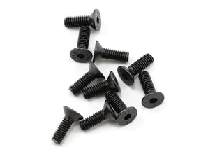 ProTek RC 4x12mm "High Strength" Flat Head Screws (10) - PTK-H-2303 - PTK-H-2303