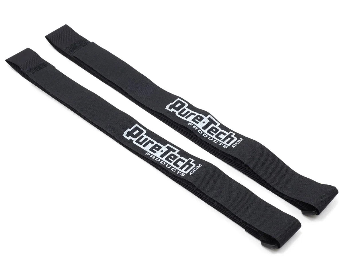 Pure-Tech 10" Xtreme Battery Strap LG (Black) (2) - PUR310-BK
