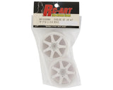 RC Art Evolve GF 6-Spoke Drift Wheels (White) (2) (8mm Offset) w/12mm Hex - RCA-ART-4308WH