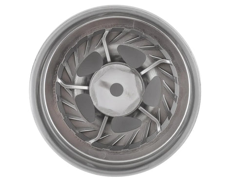 RC Art SSR Formula Aero Spoke Drift Wheels (Chrome Silver) (2) (Deep Face 8mm Offset) w/12mm Hex - RCA-ART-WW-0208CS