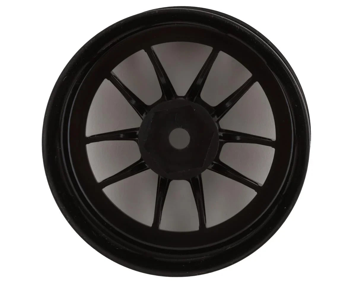 RC Art SSR Reiner Type 10S 5-Split Spoke Drift Wheels (Black) (2) (Deep Face 8mm Offset) w/12mm Hex - RCA-ART-WW-0308BK