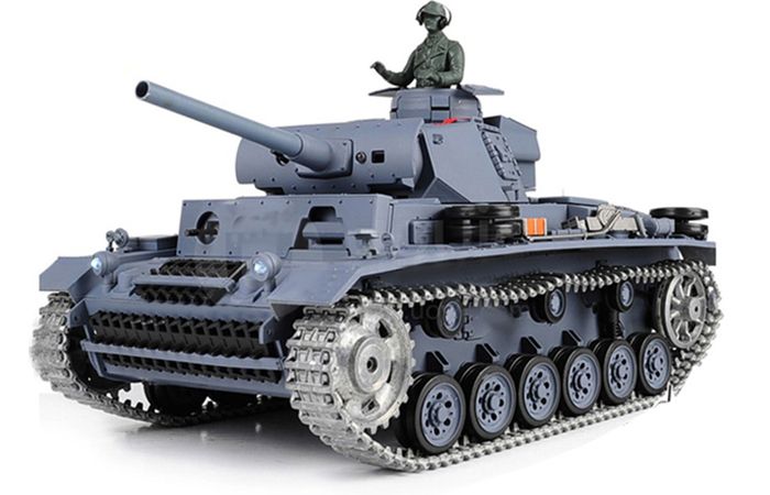 1:16 German Panzer III type L RC Tank Full Pro 3848-FULL PRO - 3848-FULL PRO