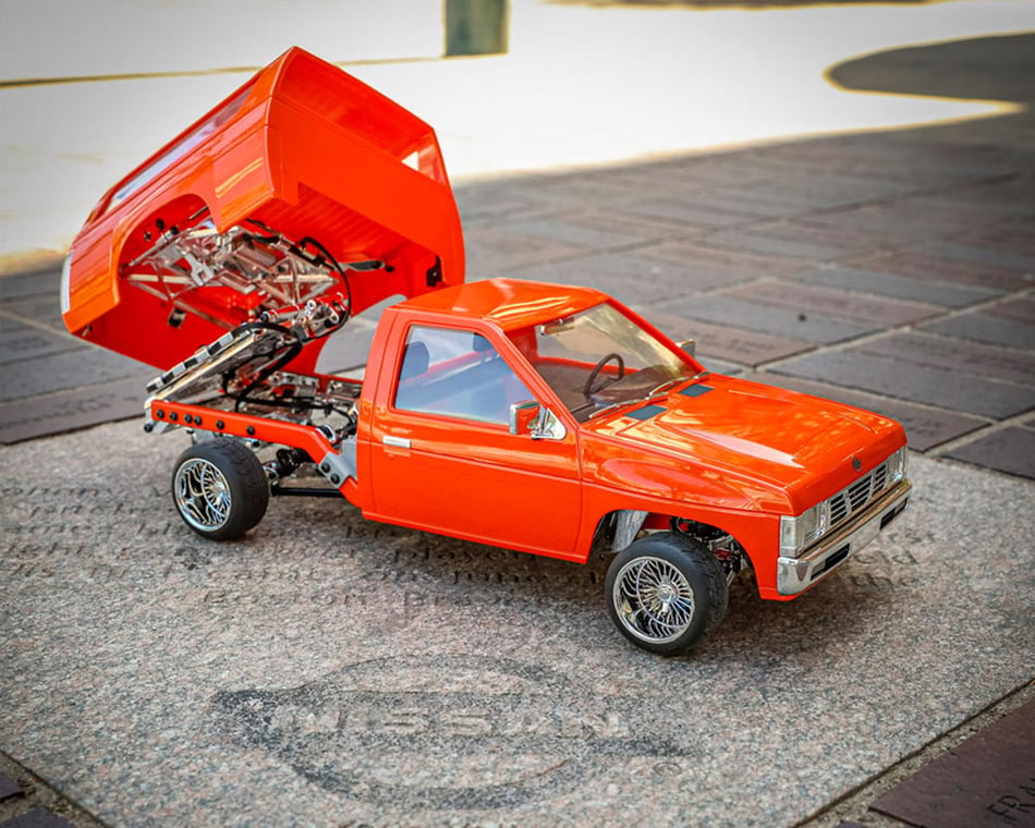 Redcat Bed Dancer RC Car - 1/10 Scale 1993 Nissan Hardbody Founders Edition Lowrider