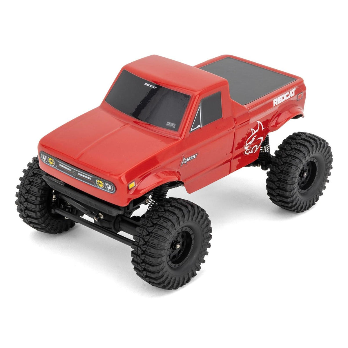 Redcat Ascent-32 V2 1/32 4WD RTR Rock Crawler (Red) w/2.4GHz Radio, Battery & Charger