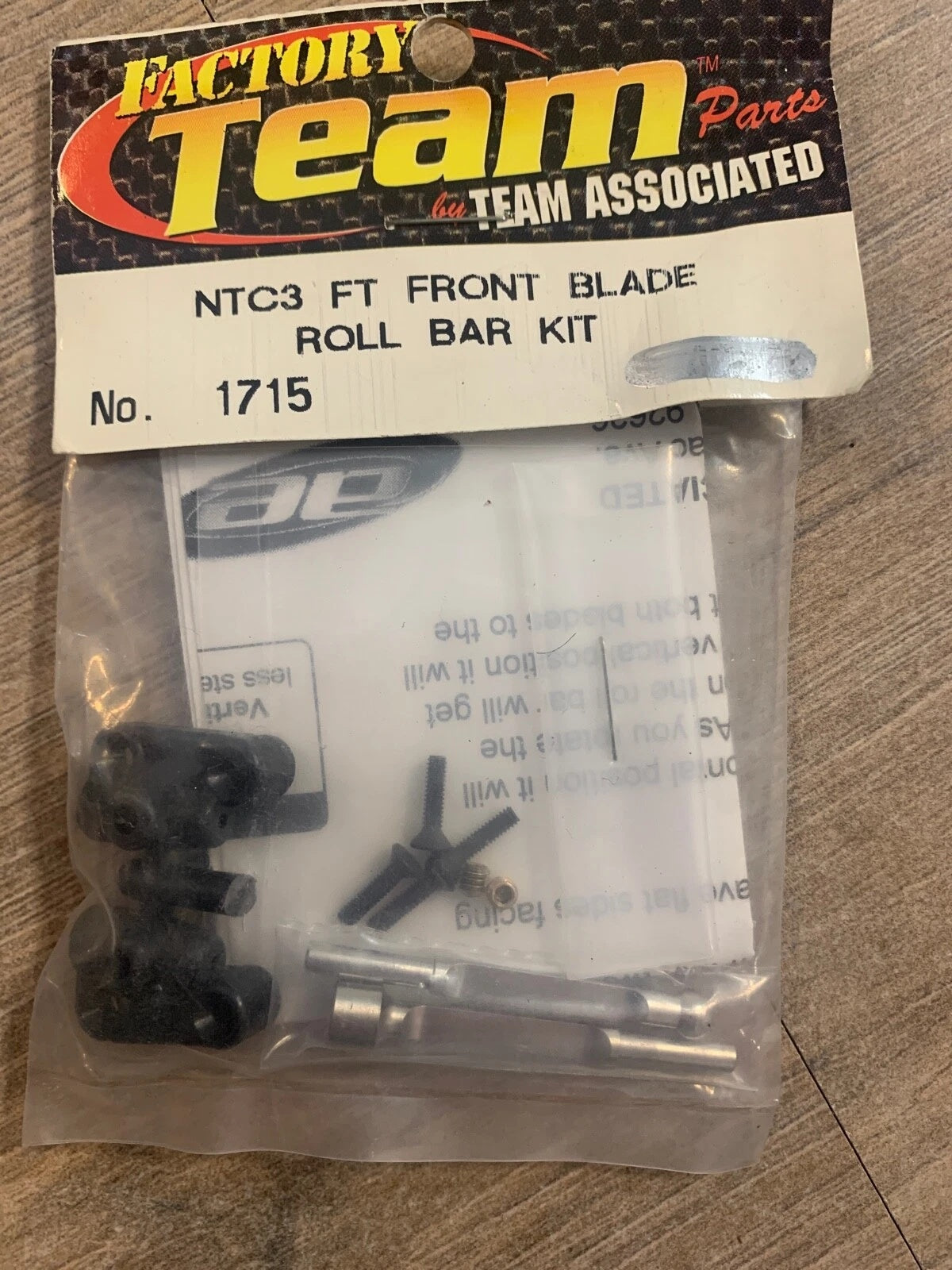 ASC1750 NTC3 FT FRONT BLADE ROLL BAR KIT
