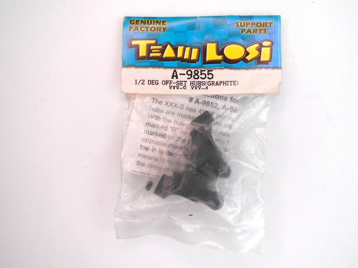 LOSA9855 1/2 DEG OFF-SET HUBS(GRAPHITE)