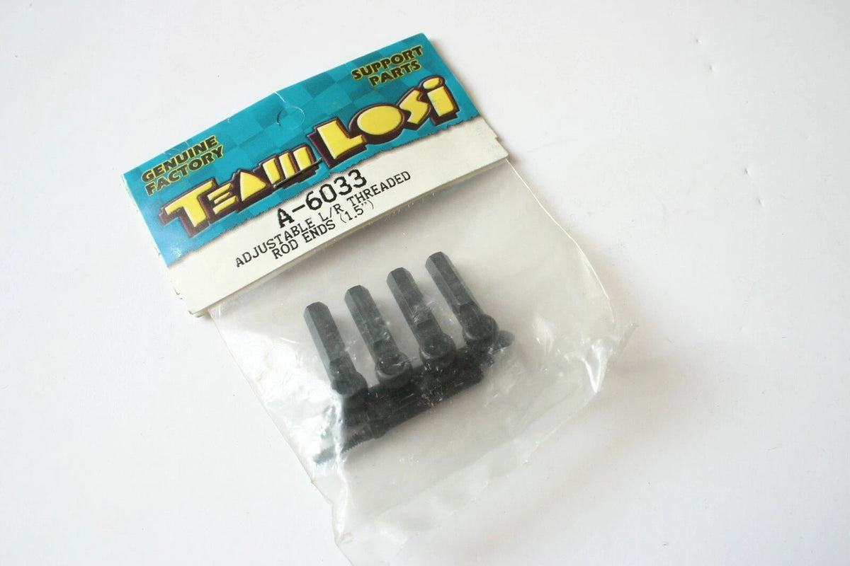 LOSA6033 ADJUSTABLE L/R THREADED ROD ENDS (1.5")