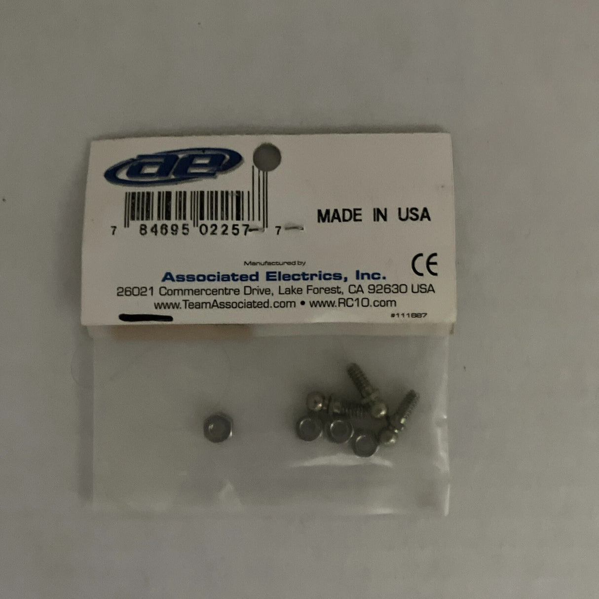 ASC2257 NTC3 REAR TOE BALL ENDS WITH 6-32 NUTS GOLD, VER. 1