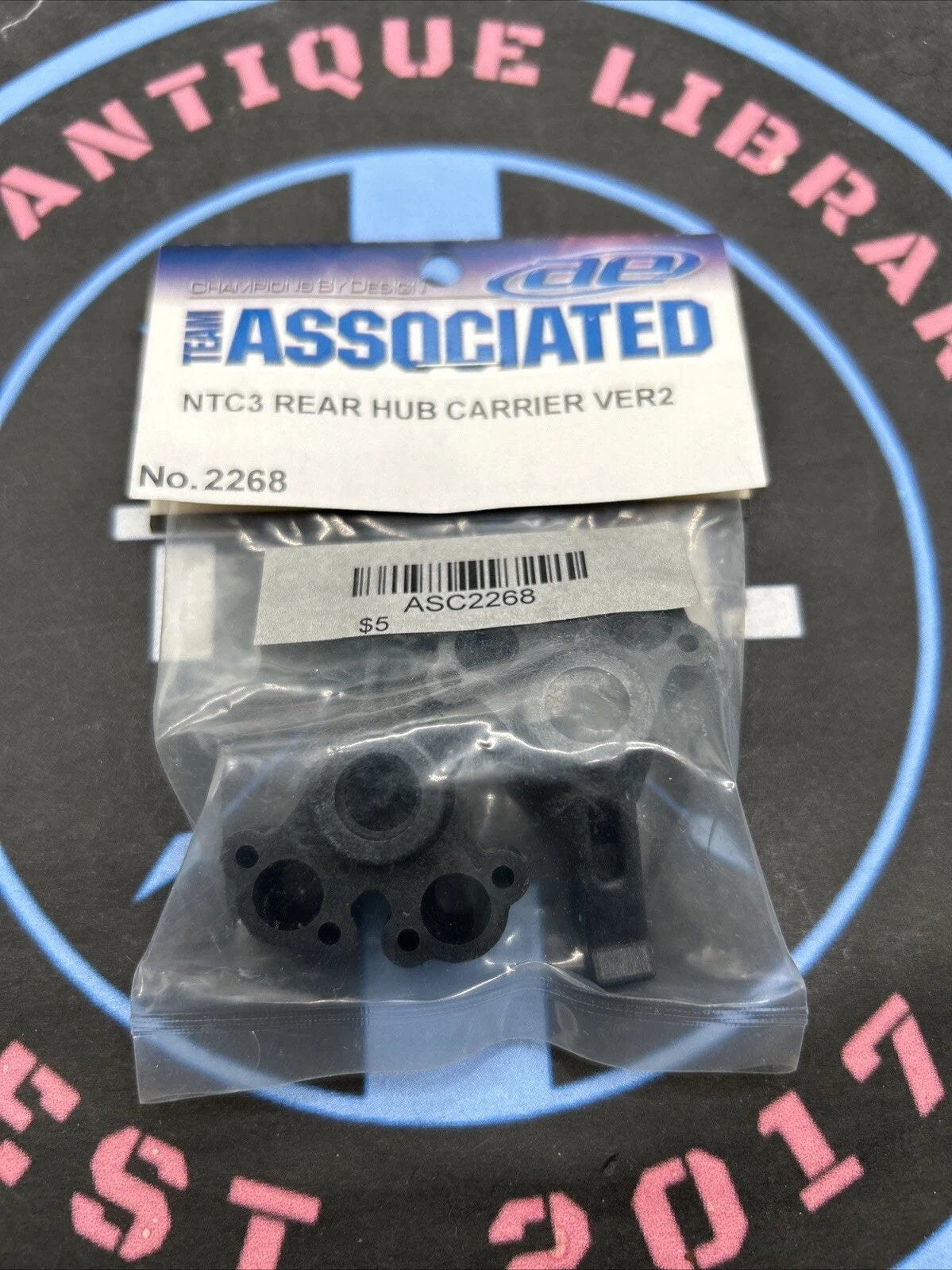 ASC2336 NTC3 REAR HUB CARRIER CARBON VER2
