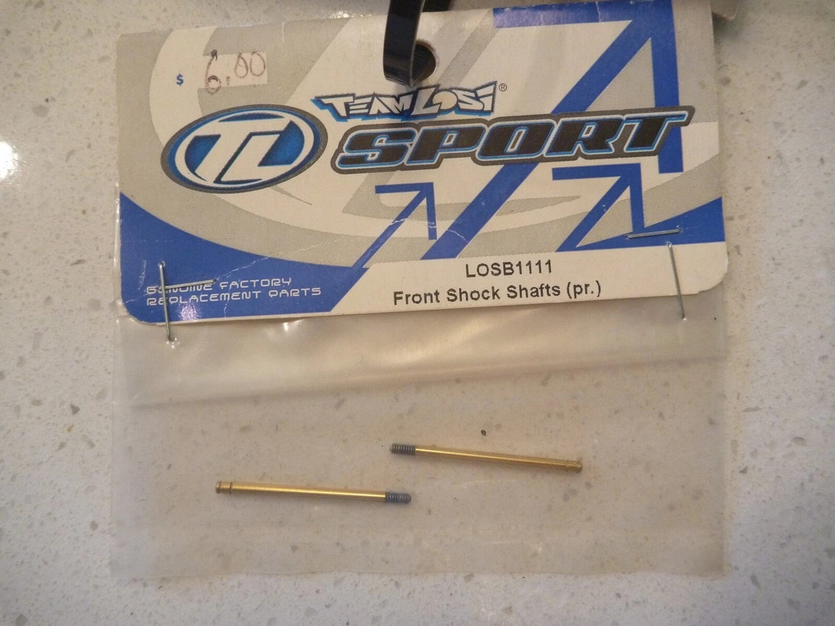 LOSB1111 Front Shock Shafts (pr.)