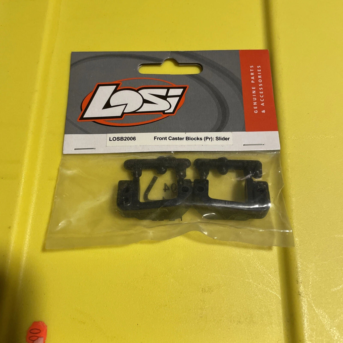 LOSB2006 Front Caster Blocks (Pr): Slider