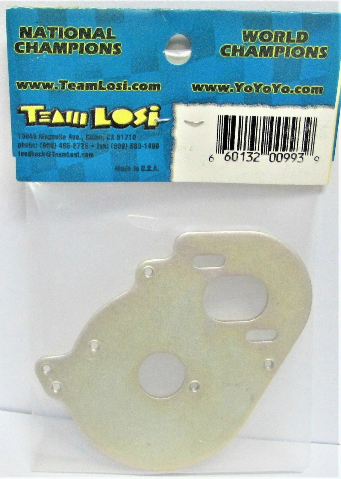 LOSA3049 XXX MOTOR PLATE