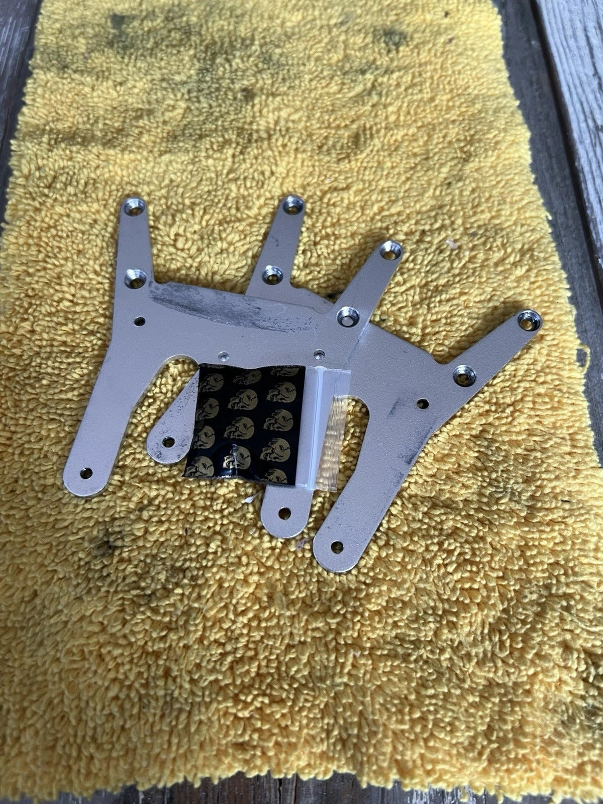 LOSB2253 Chassis Plates, Top & Bottom: LST/2, AFT