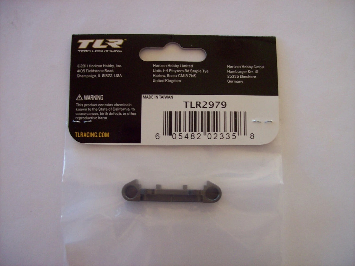 TLR2979 Toe Plate, Aluminum, 3.5 Degree, HRC : 22