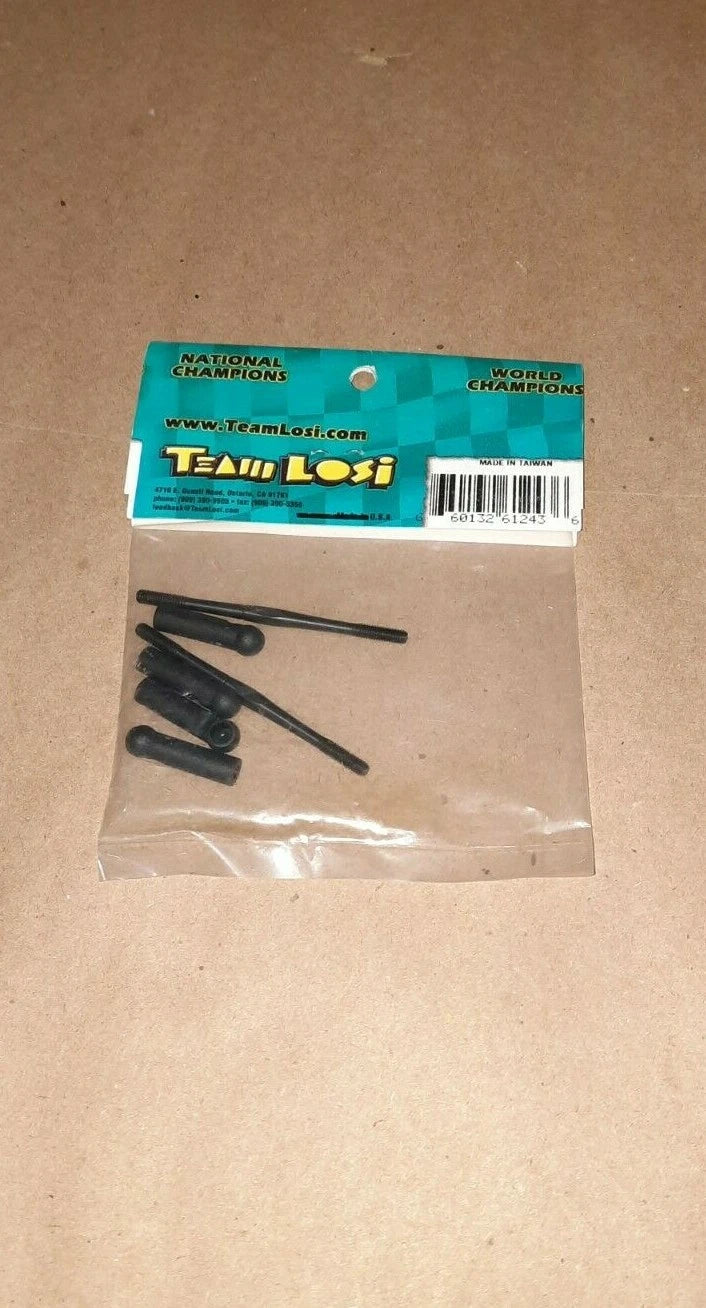 LOSA6070 J. L/R RODS W/ ENDS 2.50 ORT RTR
