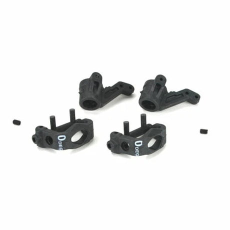 LOSA9755 Odeg FR Spindles & Carriers-GR - LOSA9755