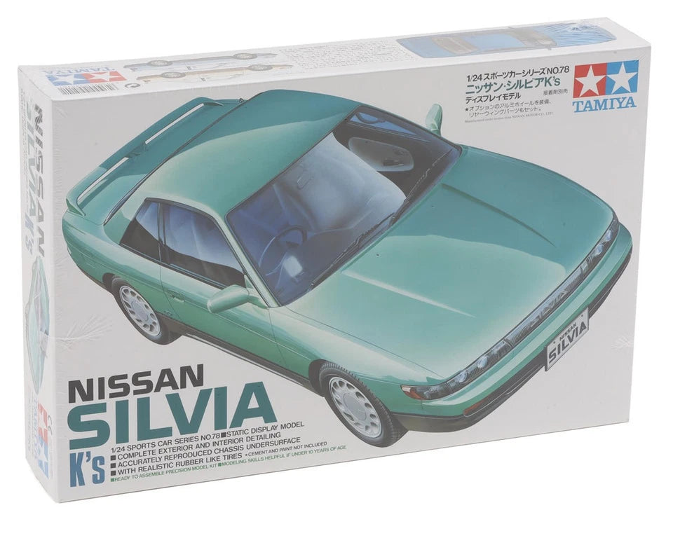Tamiya - 1/24 Nissan Silvia K's Model Kit
