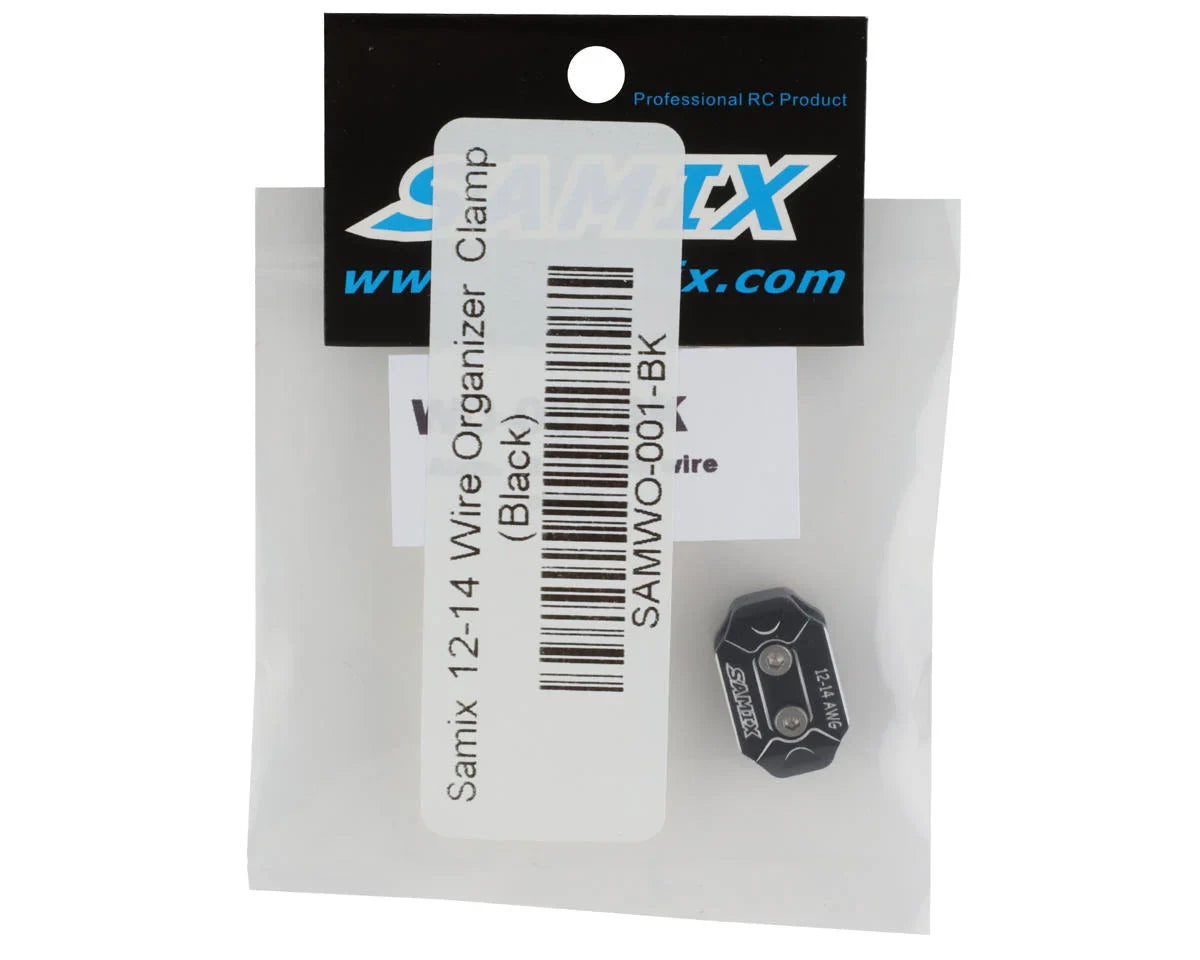 Samix 12-14AWG Motor Wire Organizer Clamp (Black) - SAMWO-001-BK
