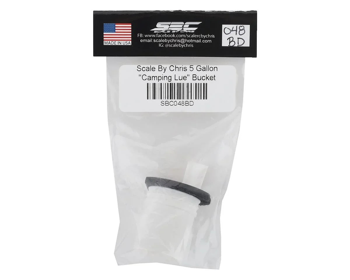Scale By Chris 5 Gallon "Camping Loo" Bucket - SBC048BD