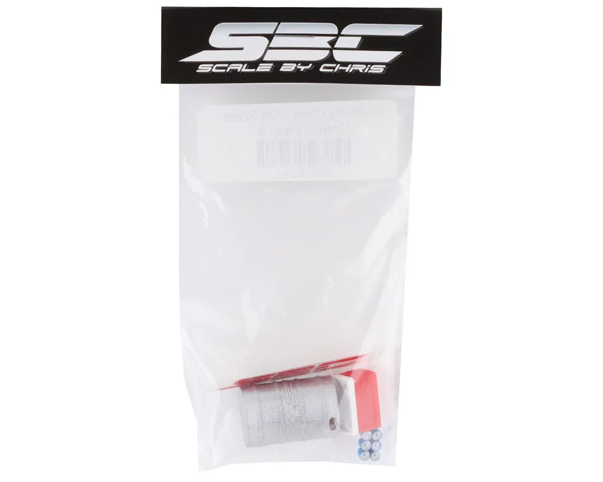 Scale By Chris 1/24 Scale Combo Pack 8 w/Keg, Red Ice Chest, Blue Six Pack - SBCS24J