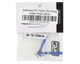 Sideways RC Scale Drift Nylon Tow Strap w/Star Hook (Blue) (2) - SDW-TSL-STARH-BL