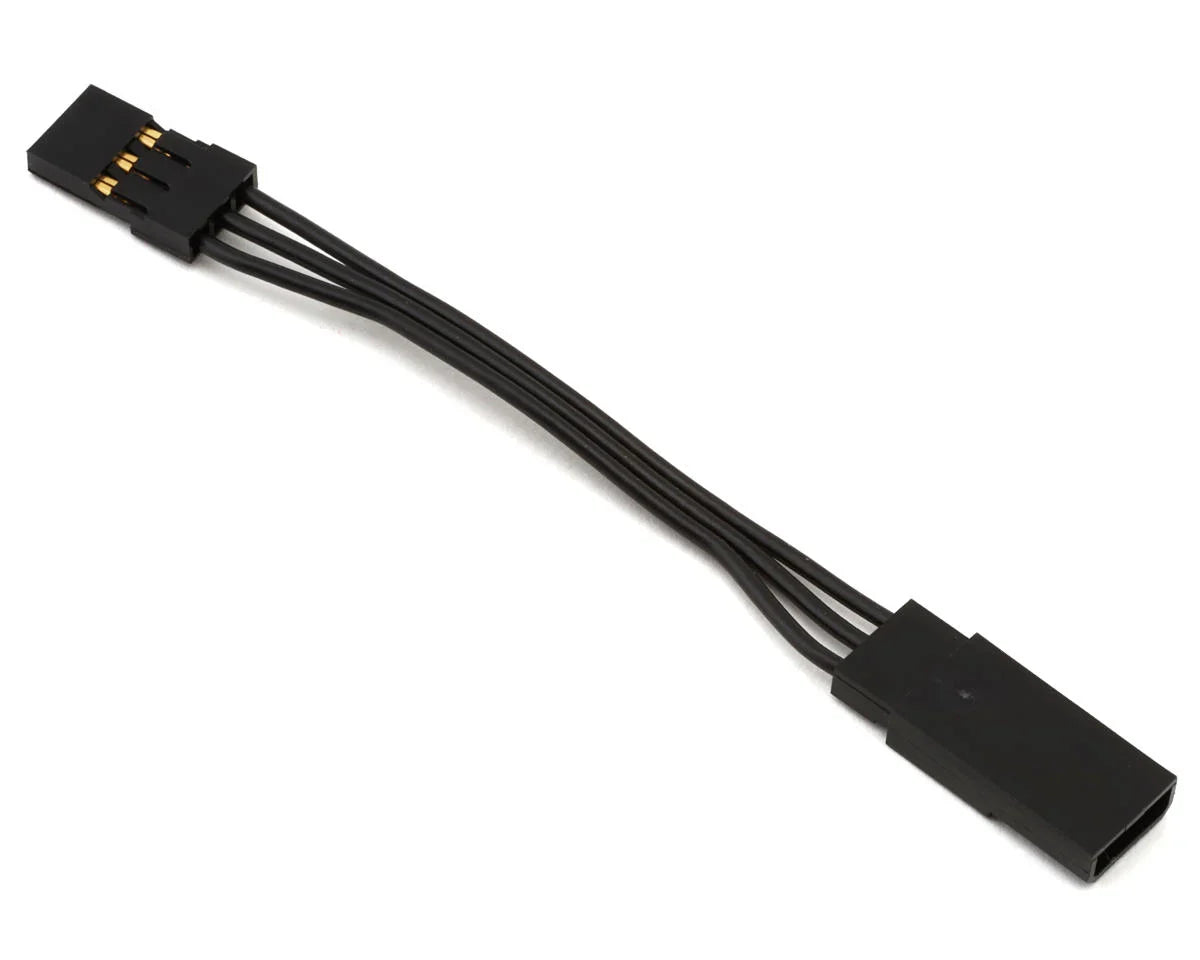 Sanwa/Airtronics Servo Extension (Black) (50mm) - SNW107A20511A