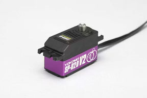 Yokomo SP-02D Low Profile RWD Drift (0.093s/12.0kg/6.0V) Coreless Servo (Purple) - SP-02DV2P