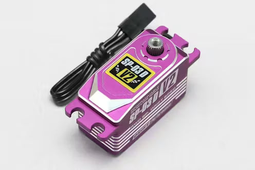 Yokomo SP-03D Version 2 Drift Brushless Steering Servo (Purple)