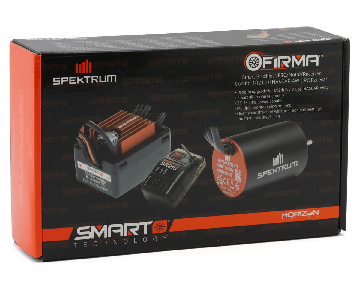 Spektrum  - RC Firma Losi® NASCAR Brushless Motor/ESC/Receiver Combo (4500Kv)