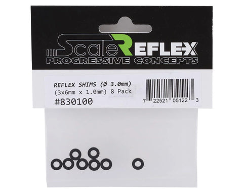 Scale Reflex 3x6x1.0mm Shims (8) - SRF830100