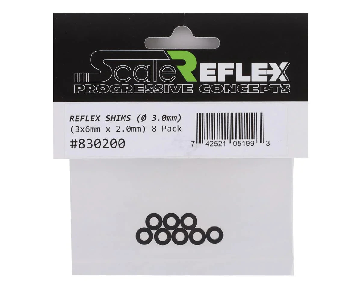 Scale Reflex 3x6x2.0mm Shims (8) - SRF830200