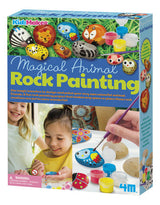 Magical Animal Rock Painting