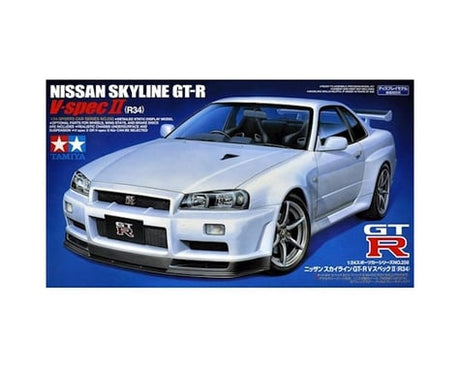 Tamiya 1/24 Scale GT-R R34 Nissan Sykline - TAM24258 - TAM24258