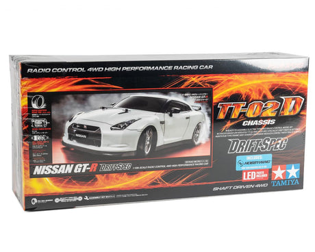 Tamiya Nissan GT-R 1/10 4WD Drift Spec Kit (TT-02D) - TAM58623-60A - TAM58623-60A