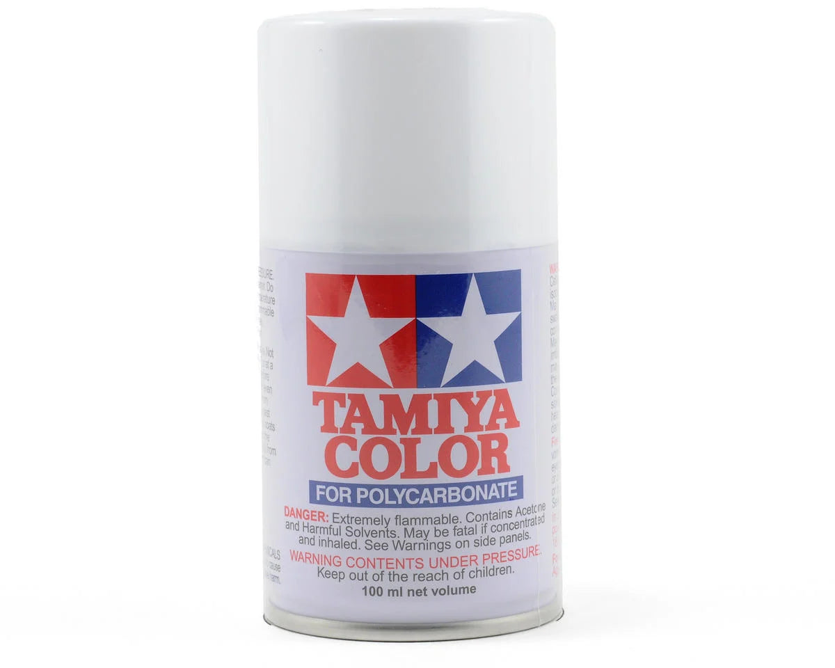 Tamiya PS-1 White Lexan Spray Paint (100ml) - TAM86001