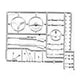 AX80047 Interior Detail Parts Tree Chrome