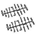 AX80067 Adjustable Body Mounts Set (2)