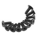 AXA464 Hex Socket Tap Flat Head M3x8mm Black (10) - AXIC0127