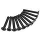 AXA469 Hex Socket Tap Flat Head M3x20mm Black (10)