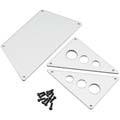 AX30530 Front Skid Plates Alum Silver