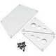 AX30530 Front Skid Plates Alum Silver