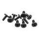 AXA863 Tapping Binder Head M3x6mm Black Oxide (10)