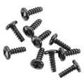 AXA864 Tapping Binder Head M3x8mm Black Oxide (10)