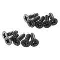 AXA895 Tapping Flat Head M3x10mm Black Oxide (10)