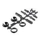 AX31032 Big Bore Shock Parts/Rod End 16mm