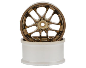 Topline SSR Agle Minerva 5-Split Spoke Drift Wheels (Bronze) (2) (Deep Face 8mm Offset) w/12mm Hex